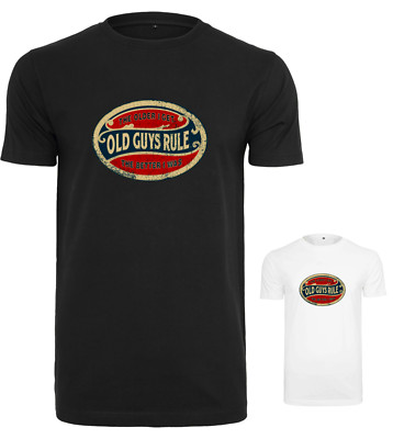 OLD GUYS RULE T-Shirt Retro Tuning Fun Sprüche Lustig Motorsport V8 Retro USA
