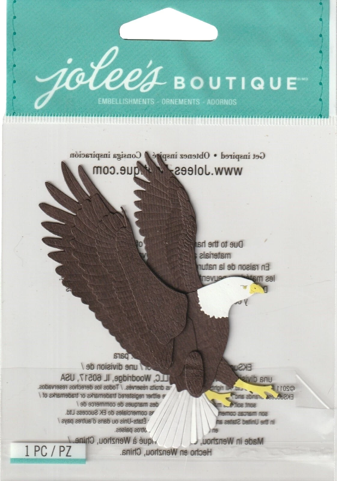 Коричневые наклейки Jolee's Boutique Animals & Insects для скрапбукинга