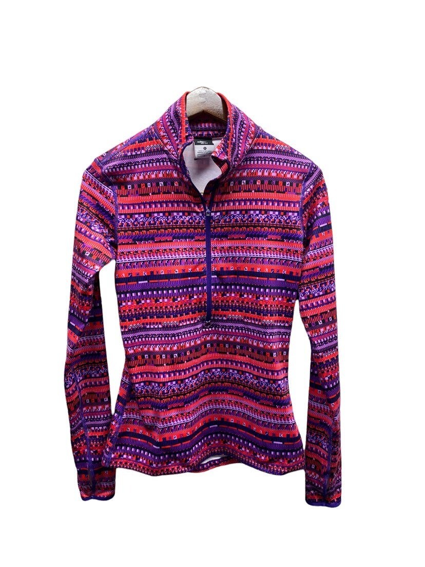 Nike Pro Hyperwarm Running Jacket Half Zip Thumb … - image 1