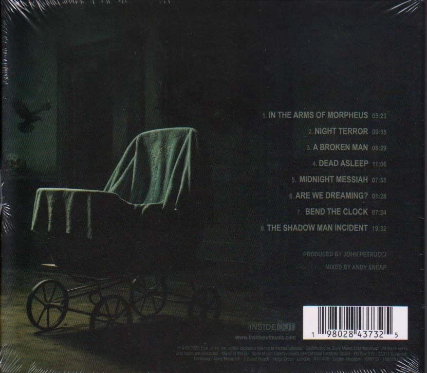 Dream Theater Parasomnia CD Digipak Special Edition Prog Metal New Sealed - Image 2 of 3