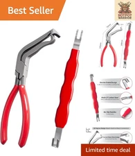 Ergonomic 2-Piece Electrical Connector Tool Set - Ideal for All Vehicle Types