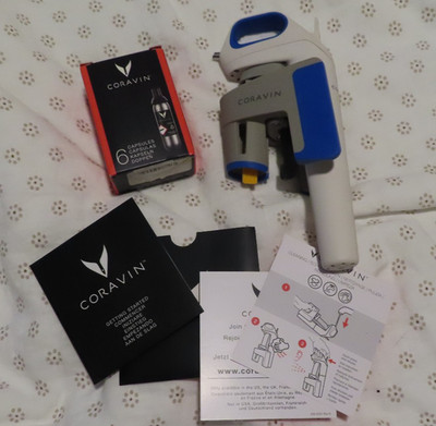 Coravin Model One Wine Preservation System 1 Cartridge Used Once