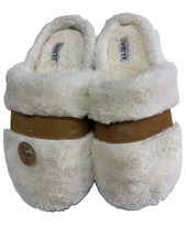 Born Ladies Faux Fur Slippers Size 7/8-more Like Sz 8-Still Has Tag On