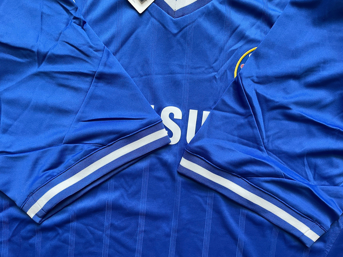 Maillots De Foot Vintage / Rétro - The Football Market - Maillot Foot Chelsea Exterieur 2013 2014 Adidas Aisselle A 55cm Fc Maillots De Vintage Retro The Football Market 656