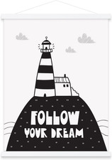 24X36 24X18 24X32 Poster Frame, Magnetic Light Wood Wooden Frame Frames Hanger f