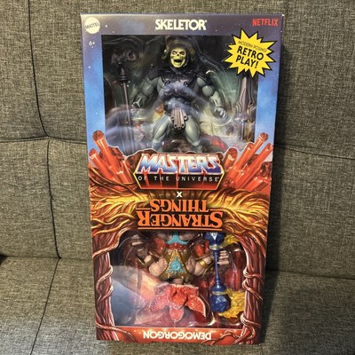 Masters of the Universe X Stranger Things Skeletor Demogorgon MOTU Action Figure
