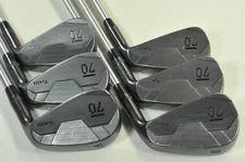 Sub 70 TAIII Forged Black 6-PW,AW Iron Set Regular Flex Right KBS Steel # 170666