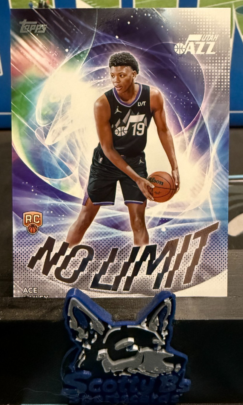 2025-26 Topps Basketball - "No Limit" Ace Bailey #NL-5 (RC) -Jazz