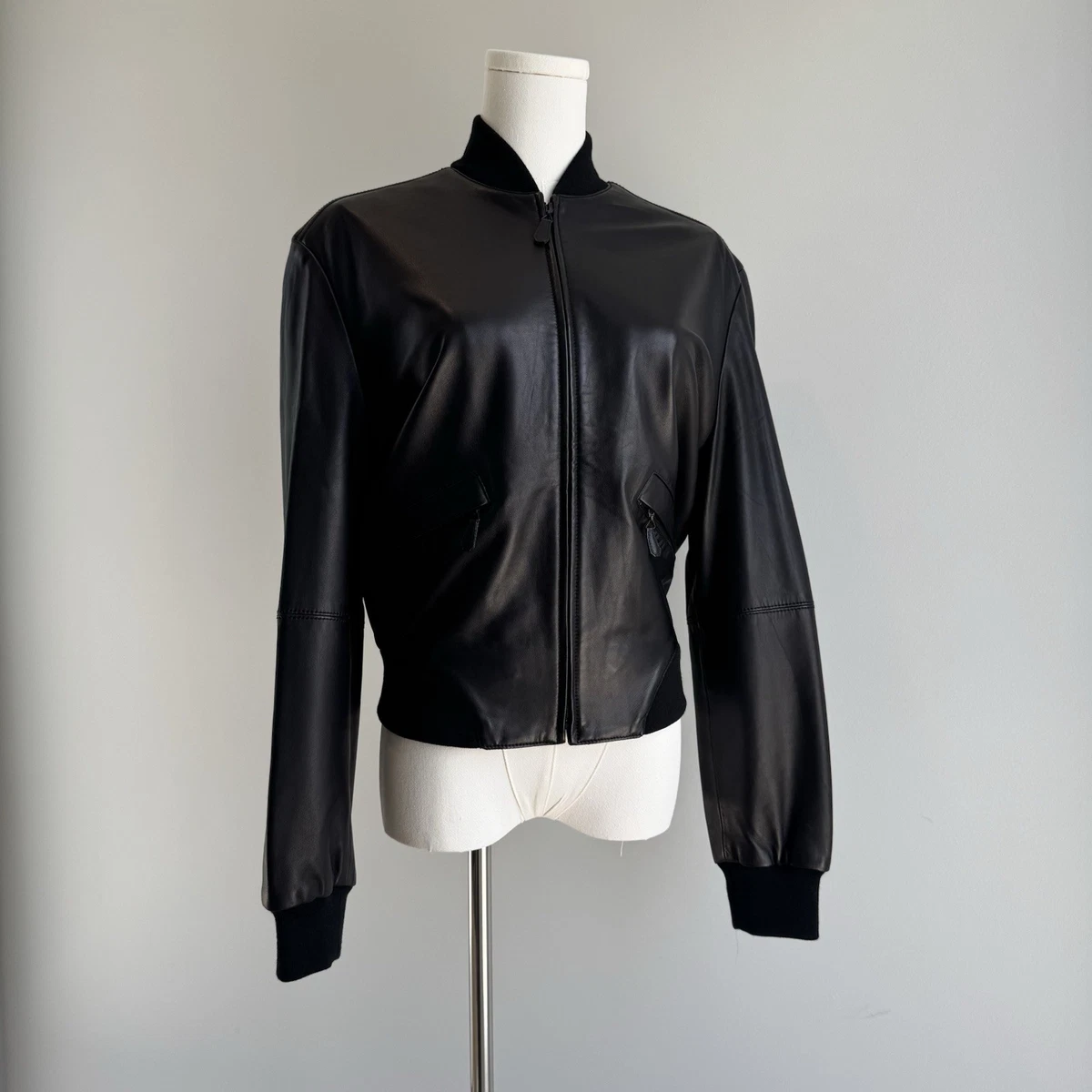 サチコ　超美品　ESCADA レザー ジャケット ゴールドボタン ESCADA Leather Coats, Jackets & Vests for Women for sale | eBay