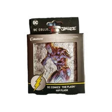 Paladone DC Comics The Flash Hip Flask 6 oz DC Collection by Jim Lee New