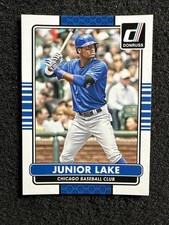 JUNIOR LAKE #64  2015 Donruss Baseball QTY Chicago Cubs