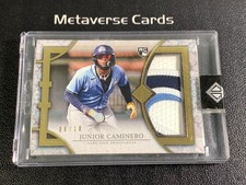 2024 Topps Transcendent Jumbo Patch Junior Caminero RC Rookie 8/10