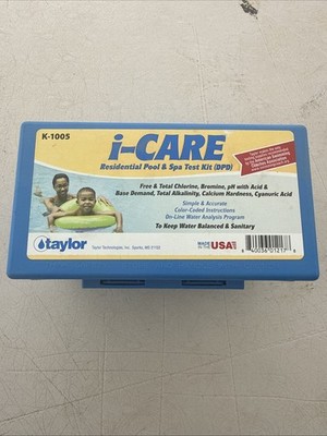 Taylor Water Chemistry Test Kit, K1005, Made In USA