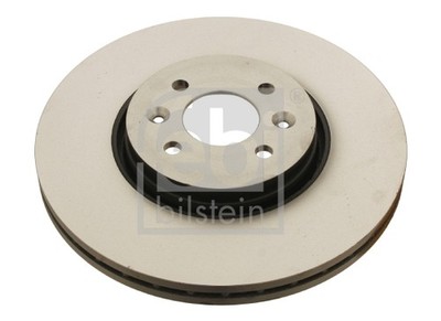 2X 30697 FEBI Brake Disc for Renault