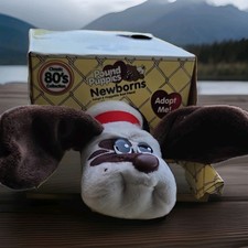 Pound Puppies Newborns Classic 80s Collection Mini Plush Stuffed Animal with Box