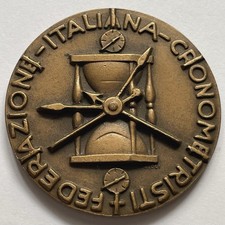 Medaglia Federazione Italiana Cronometristi Ventennale Fondazione 1921 1941