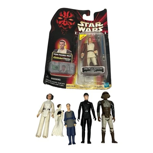 star wars vintage action figures Lot Of 6