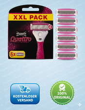 Wilkinson Sword Quattro For Woman Sensitive Rasierklingen 6er Pack OVP Damen NEU