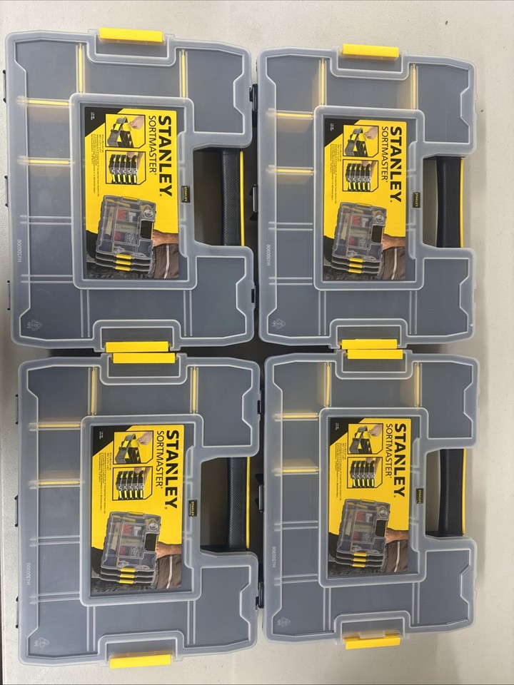 Stanley STST14022 SortMaster Junior Organizer 14 Compartment Storage ...