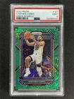 2022 Panini Prizm Basketball Green Sparkle Stephen Curry #101 PSA 8.5