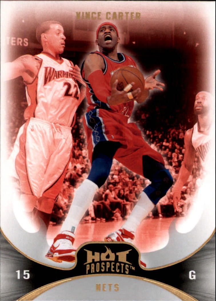 2008-09 Hot Prospects #17 Vince Carter - BSK