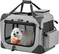 Hundebox Faltbar, Transportbox Hund, M, Hundetasche, Oxford - Gewebe, Net