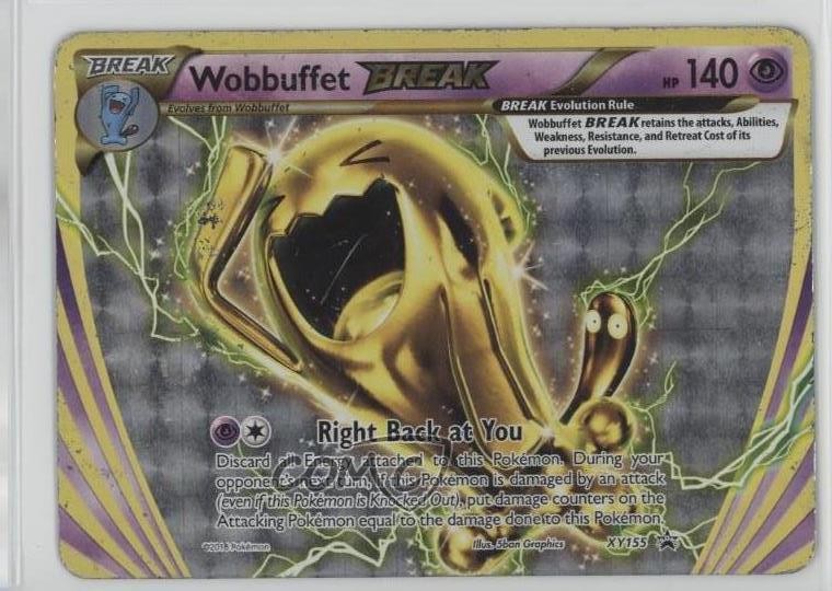 Wobbuffet BREAK Pokémon XY Black Star Promo #XY155