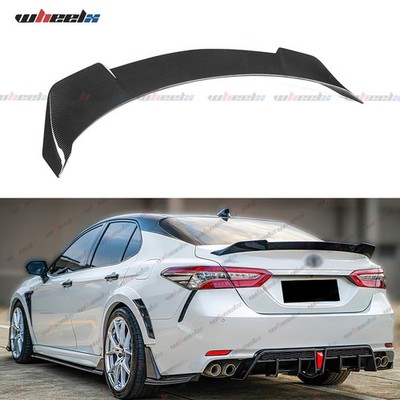 CARBON LOOK YOFER V2 STYLE TRUNK DUCKBILL SPOILER WING FOR 2018-24 TOYOTA CAMRY