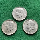 1964 Kennedy Half Dollars - Lot of 3 - 90% Silver - Better Looking Silver 👀!