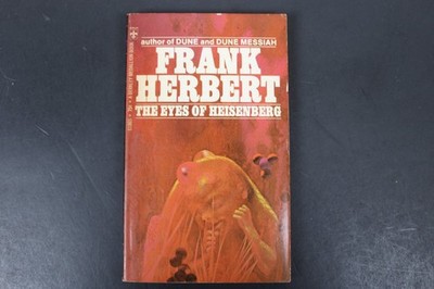 Eyes of Heisenberg Frank Herbert 1970 2nd Printing Sci-Fi Berkley Medallion PB