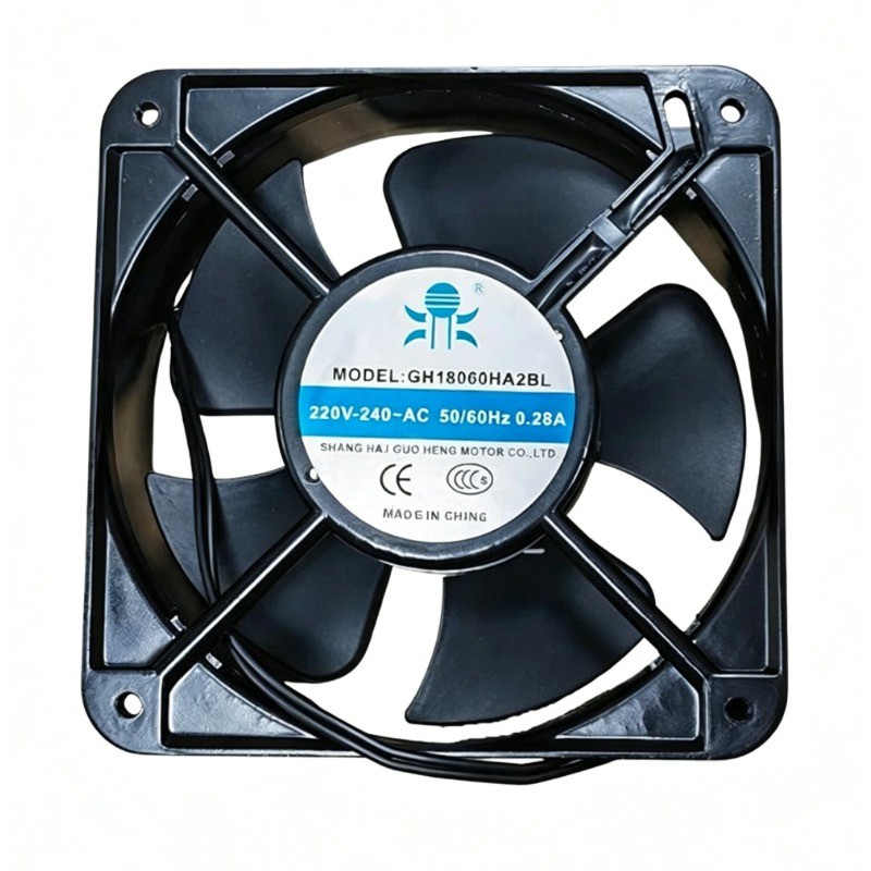 1 Pc. New GH18060HA2BL Axial Cooling Fan 18060 220V-240VAC 0.28A 18CM 2Pin