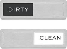 Dishwasher Clean Dirty Sign, Strong Magnet Non-Scratch Clean Dirty Read & Slide