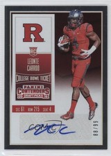 2016 Contenders Draft Picks College Bowl Ticket 88/99 Leonte Carroo Auto b4z