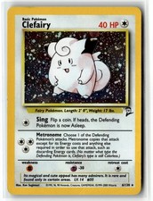 Clefairy [BS2 - 006/130] Holofoil Holo Rare Base Set 2 EN HP