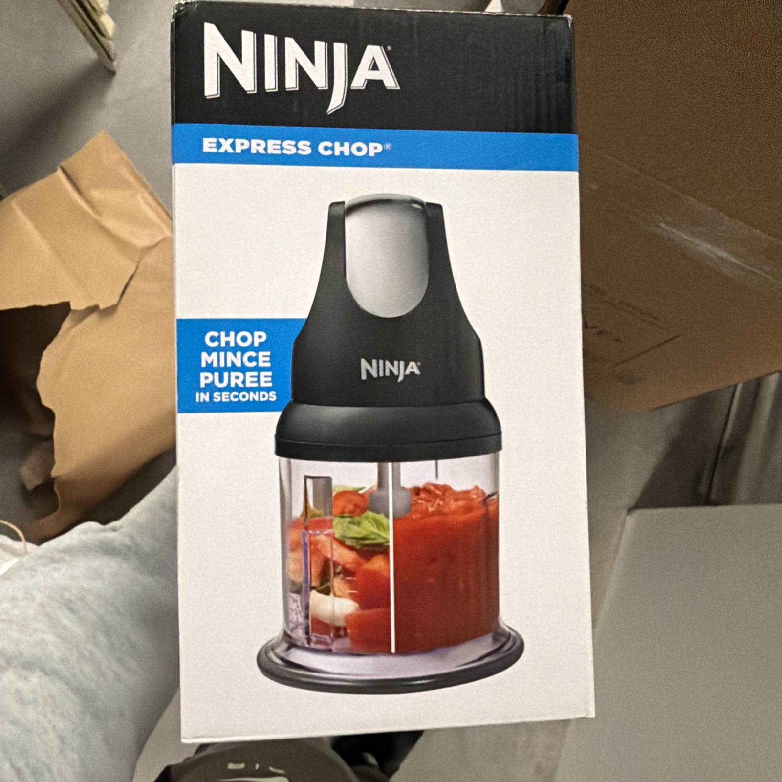 Ninja Express Chop Food Chopper 16 oz Bowl Chop Mince Pur&eacute;e New