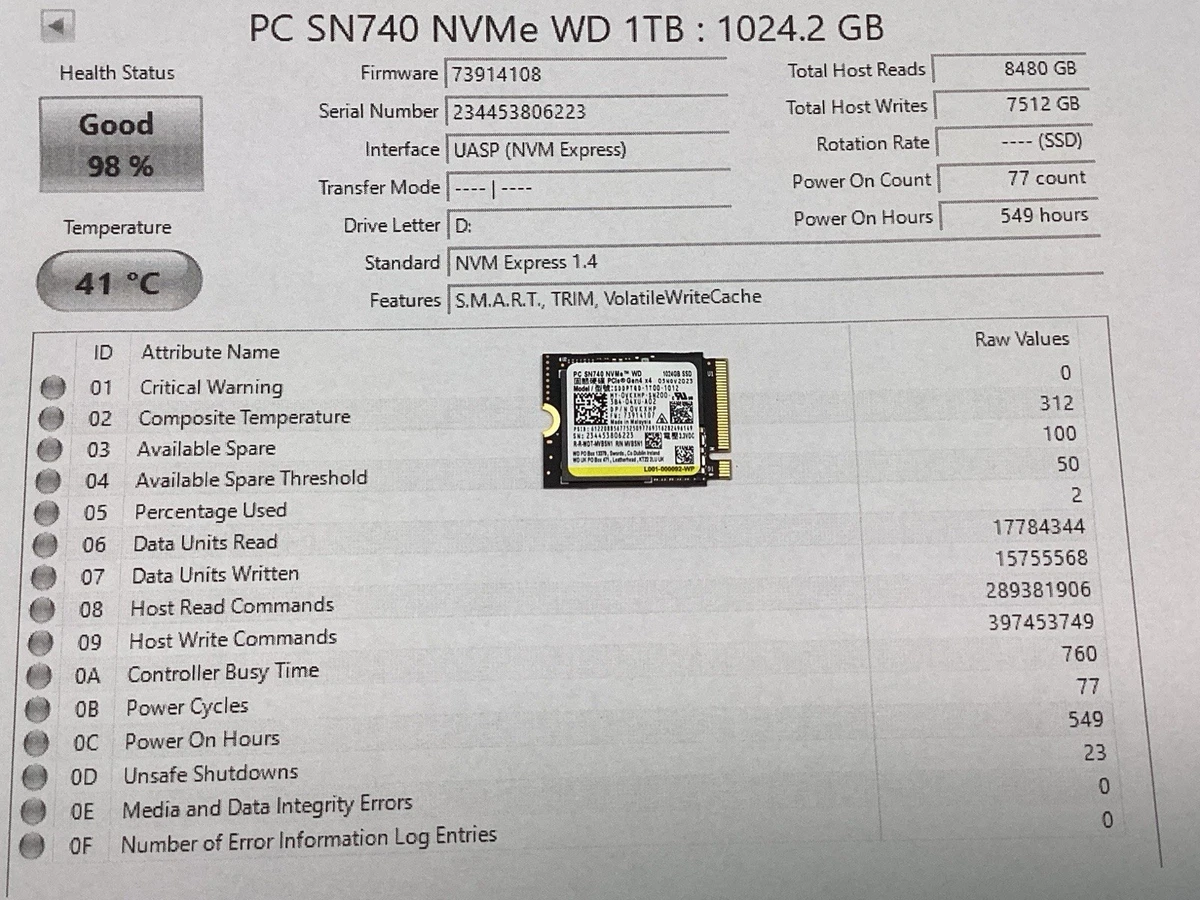 Western Digital M.2 Interface 1 TB Solid State Drives for sale | eBay