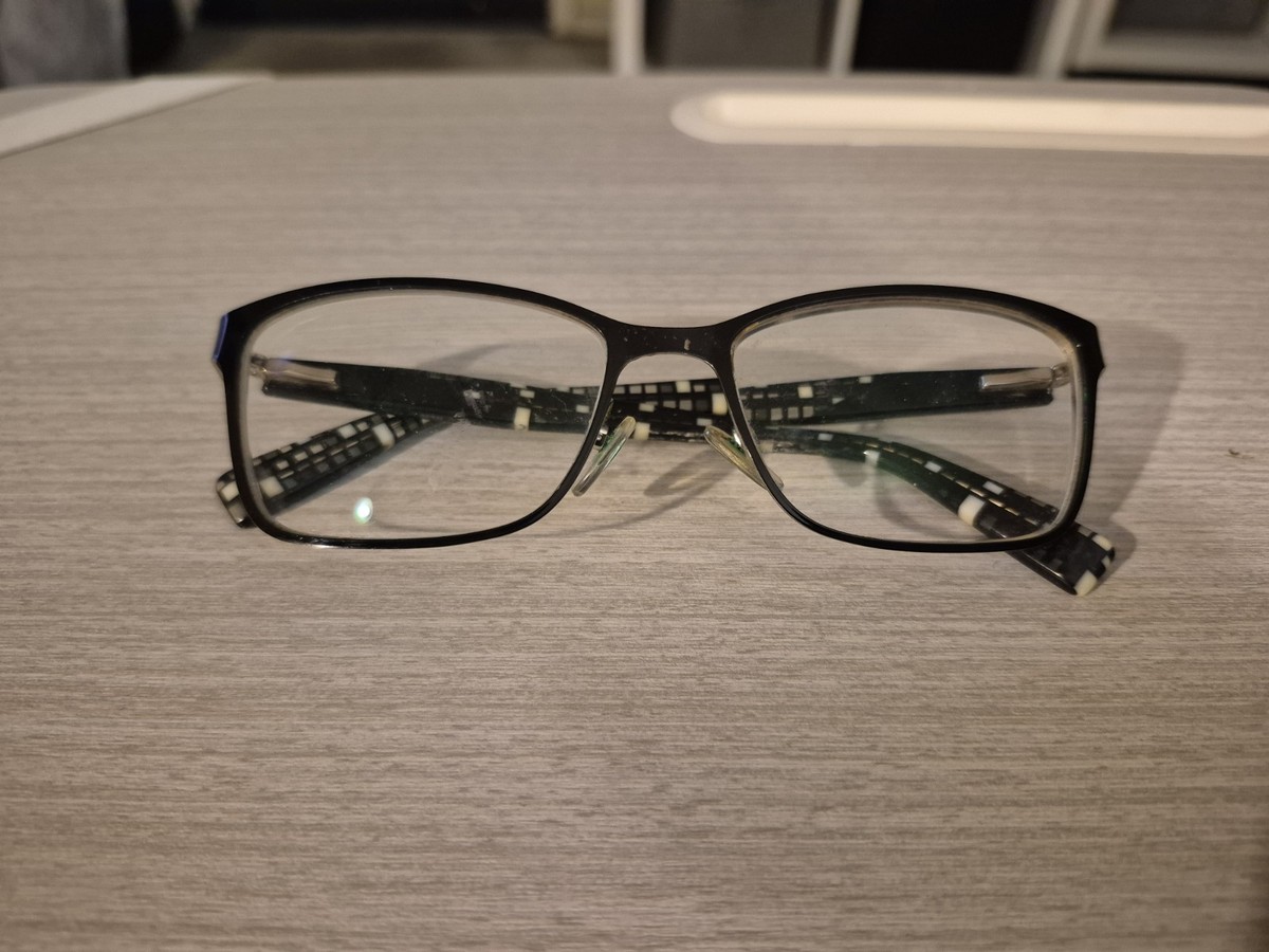 Furla VFU071K Col 0583 Eyeglasses Black Rectangular Full Rim  display picture 3