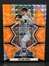 Dylan Cease 2022 Mosaic - Reactive Orange Mosaic Prizm #26 - Chicago White Sox