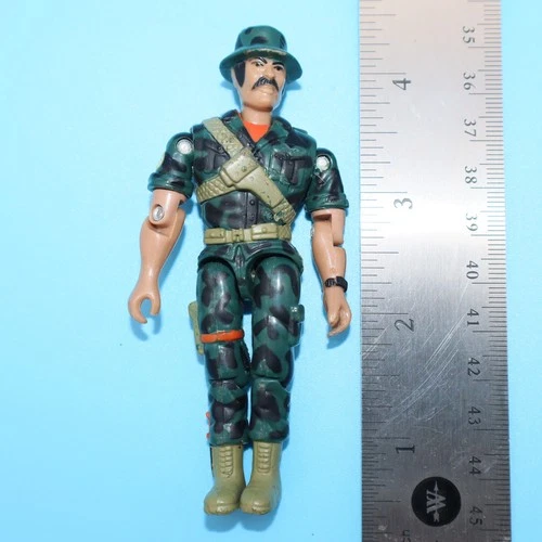 1986 Lanard GI Joe The Corps Loose "CROC" - VG+ VINTAGE TOY action FIGURE