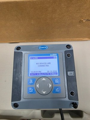 Hach SC200 Controller LXV404.99.00552 100-240VAC Bench Tested