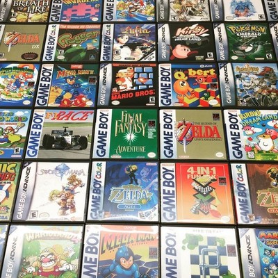 [H-Q] Protective Display Case for Game Boy Advance Cartridges - NO GAME/MANUAL