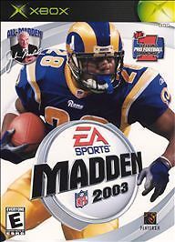 Madden NFL 2003 (Microsoft Xbox, 2002)