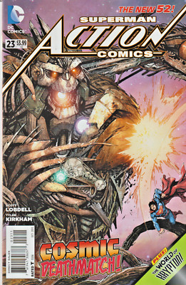 ACTION COMICS #23  SUPERMAN / WORLD OF KRYPTON  THE NEW 52  DC  2013  NICE!!!