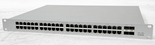 Cisco Meraki MS130-48P-HW 48x Gigabit PoE 4x SFP Cloud Managed Ethernet Switch