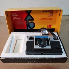 Vintage Kodak Instamatic X15 color outfit camera with orginal box