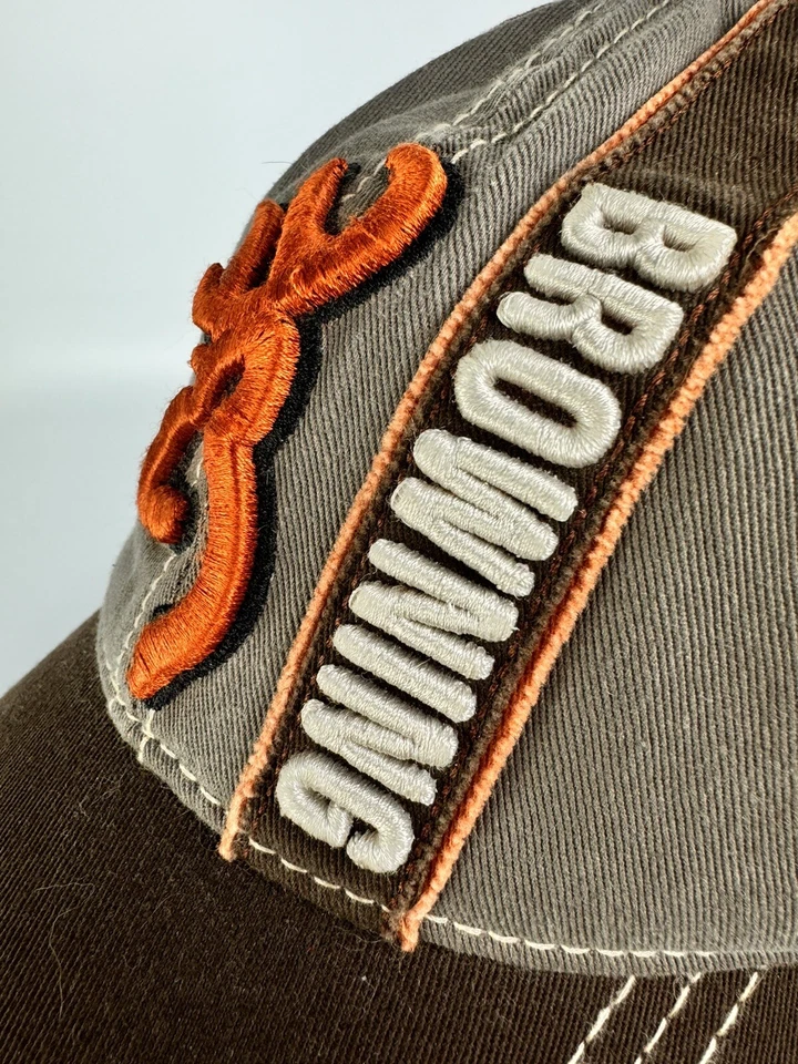 Gorra de béisbol Browning Becker marrón talla única equipo de supervivencia al aire libre Foto 4 de 4
