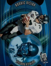 2002 Press Pass JE Rookie Vision #RV9 Patrick Ramsey Rookie Tulane Redskins