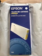 Epson Genuine T408 Yellow Ink Cartridge Epson Pro 9000 New