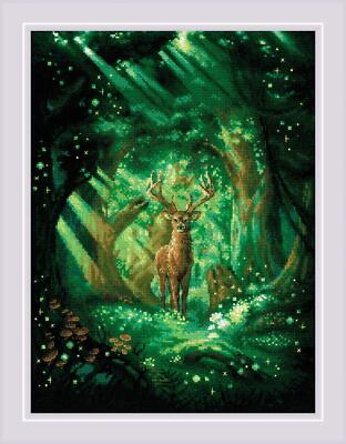 Riolis Counted Cross Stitch Kit Forest Spirit R2116