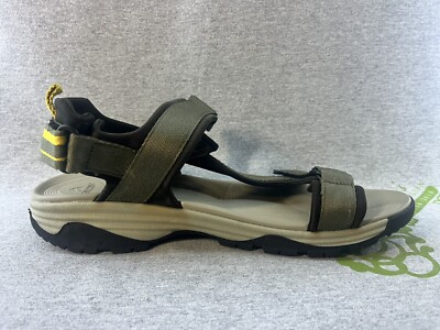 OZARK TRAIL Sandals Slipers Mens Green Brown 13 Strap  display picture 2